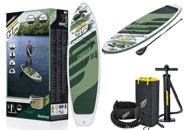 STAND UP Paddle - SUP-Board Hydro-Force Grün 310 x 86 x 15 cm Bestway 65308