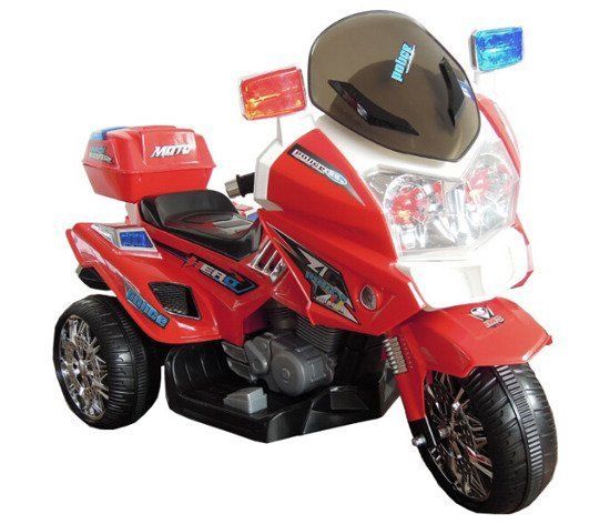 Elektromotorrad für Kinder CH815, MP3-Anschluss, elektrisches Kindermotorrad, Elektro Trike