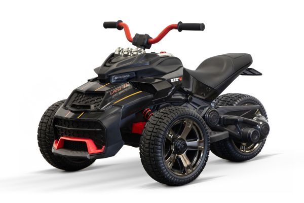 Elektro Kindermotorrad - Elektro Dreirad für KInder, E-Trike 2x35 Watt, Elektro-Motorrad mit 3 Rädern