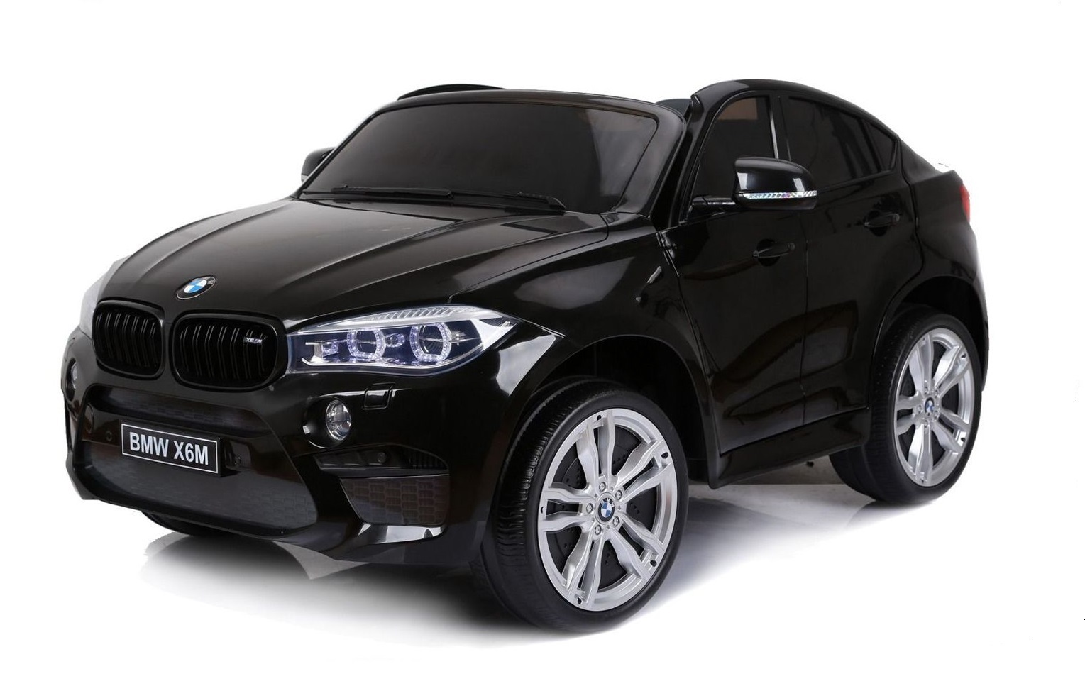 Kinderauto elektrisch 2x 45W BMW X6M weiß SUV mit 2x Akku X6 Kinderfahrzeug neu 