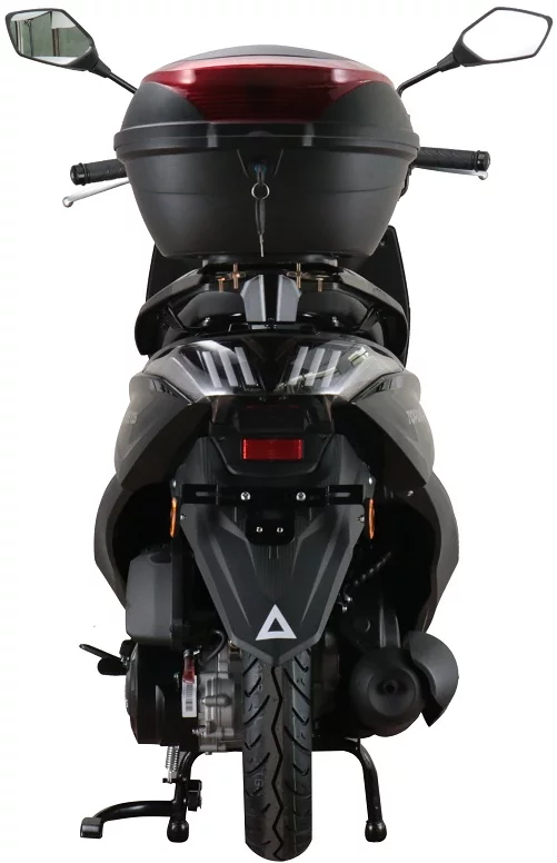 85 Motorroller Eco-Wheel 5 km/h EURO | Topdrive inkl. Roller 125 2-Rad ccm schwarz, Topcase