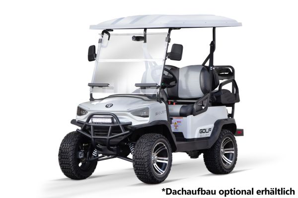 Elektroauto GECO Golfkart, Elektro-Kart, Elektrobuggy mit 4 Rädern, Elektro-Golf-Cart